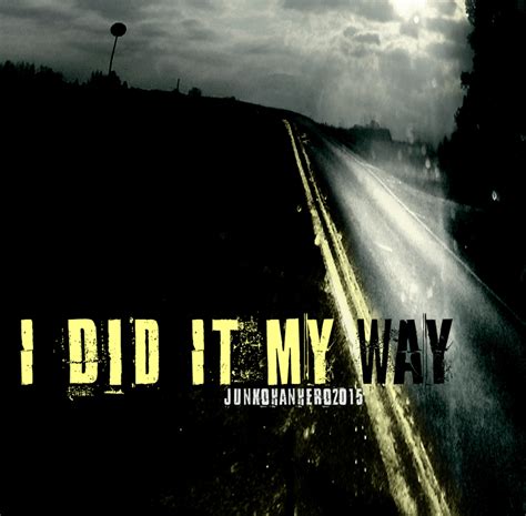 I Did It My Way Font | dafont.com