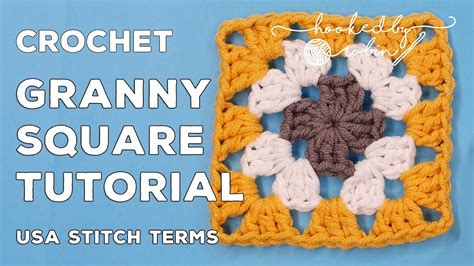 Youtube Easy Crochet Granny Square : This step by step crochet tutorial ...