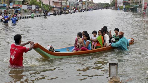 Hundreds Die After Heaviest Rains in a Century Flood Chennai - NBC News