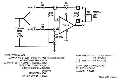 Precision_high_voltage_instrumentation_amplifier - Power_Supply_Circuit - Circuit Diagram ...