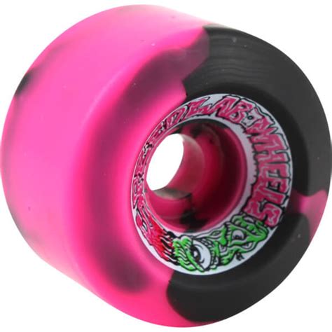 Speedlab Wheels Strangehouse Pink / Black Skateboard Wheels - 60mm 95a ...