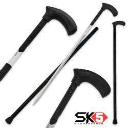 Night Watchman SK5 Steel Self Defense Sword Cane #selfdefense