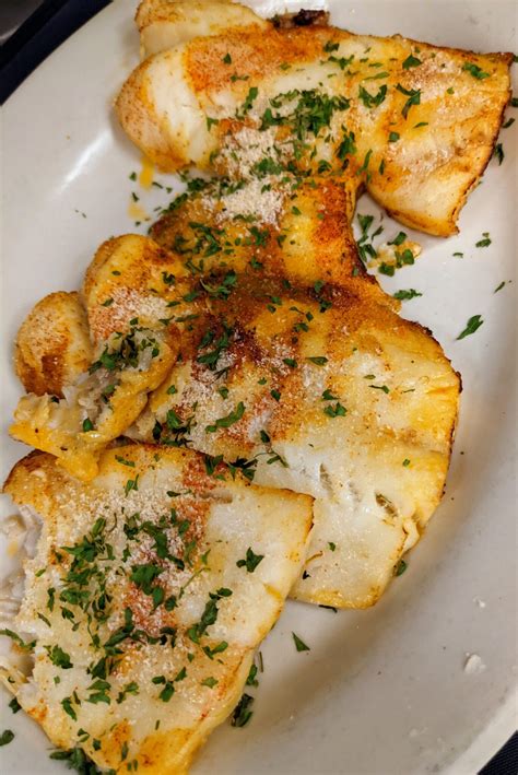 Baked Scrod - Rockefeller's Grille