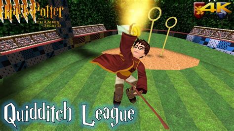 Harry Potter and the Chamber of Secrets PC 'Quidditch League' Walkthrough (4K) - YouTube