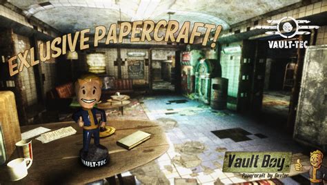 Fallout - Vault Boy Charisma Bobblehead Papercraft by g3xter on DeviantArt