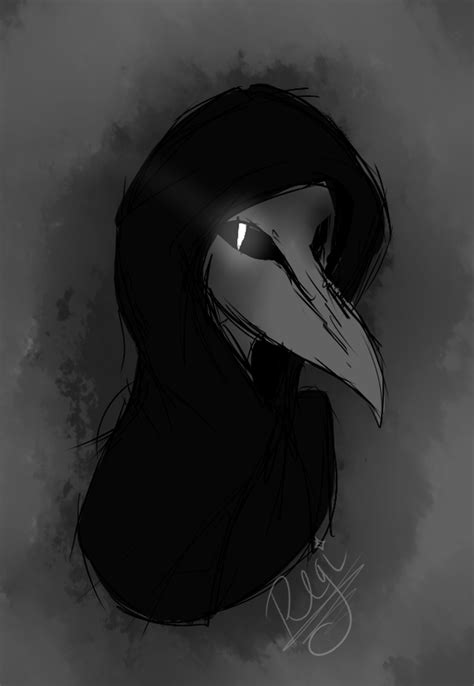 SCP-049 - Plague Doctor by RegiregeArt on DeviantArt