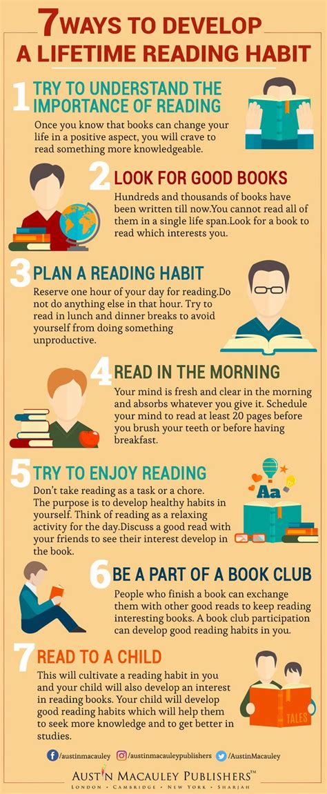 7 Ways To Develop a Lifetime Reading Habit