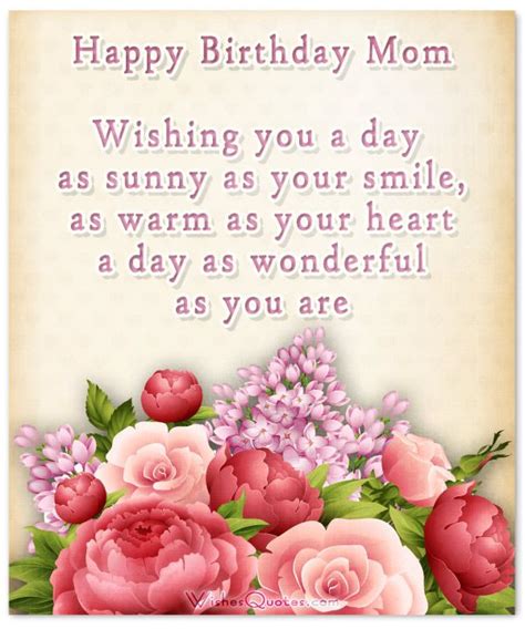 1000+ Heartfelt Birthday Wishes For Mom | Happy birthday mom, Happy birthday mother, Happy ...