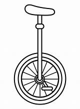 Unicycle Coloring Pages Printable For Free Download sketch template