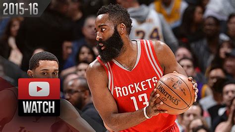 James Harden Full Highlights at Lakers (2016.01.17) - 31 Pts, 5 Ast ...