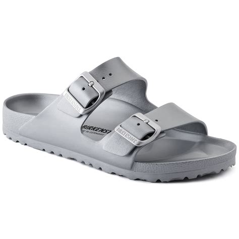 Birkenstock Arizona Sandal EVA Silver | Laurie's Shoes