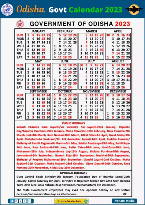 Odisha Govt Calendar 2024 Pdf Download - Pris Oriana