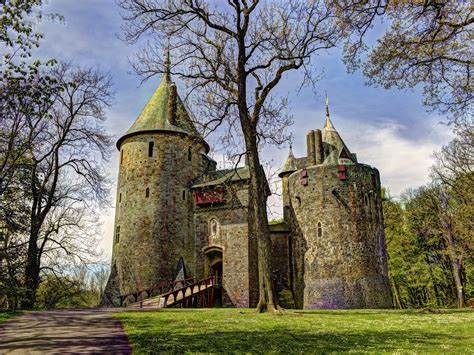 Wallpaper England, castle, trees, meadow 3840x2160 UHD 4K Picture, Image