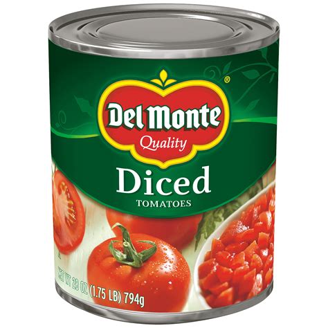 Del Monte Diced Tomatoes, 28 oz Can - Walmart.com