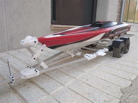 Boat Trailer for crawler or RC car 3D model 3D printable | CGTrader