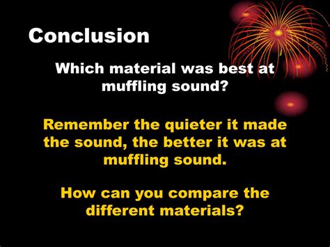 PPT - Which material is best for muffling sound? PowerPoint ...