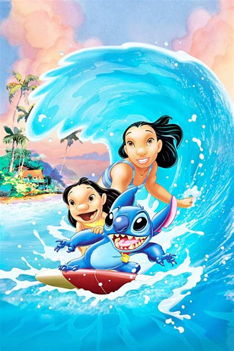 5D Diamond Painting Lilo and Stitch Surfing Kit - Bonanza Marketplace