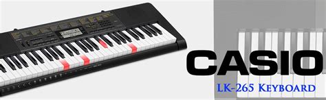 Casio LK-265 61-Key Lighted Portable Touch Sensitive Keyboard with Power Supply: Amazon.ca ...