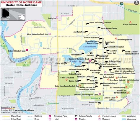 University Of Notre Dame Campus Map – Verjaardag Vrouw 2020