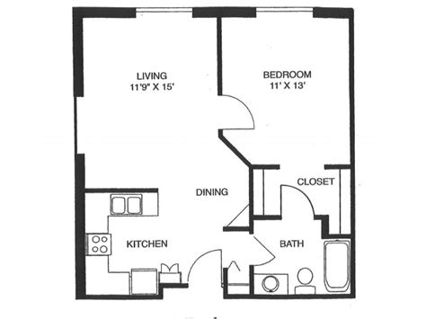 1 Bed Apartments - Check Availability | Mill Pond Apartments