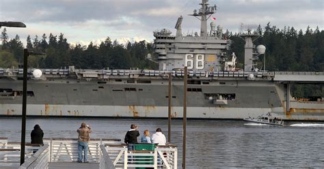 USS Nimitz headed out for deployment on Thursday