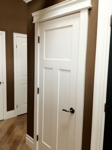 Craftsman Door and molding/trim Craftsman Style Interior Doors, Interior Door Trim, Craftsman ...