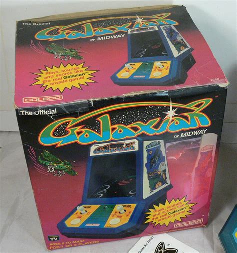 1981 Midway Galaxian Tabletop Video Game by Coleco, Orig. Box + Instruct. WORKS | eBay | Arcade ...