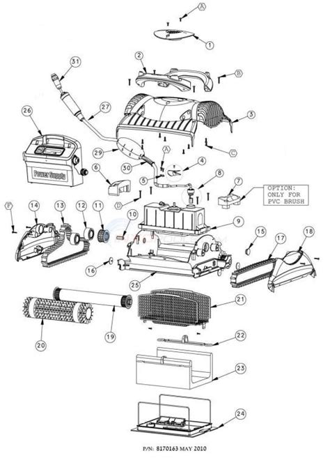 Maytronics Dolphin Premier Parts Diagram