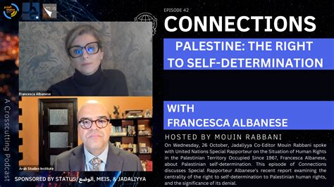 Connections Episode 42 - Palestine: The Right to Self-Determination ...