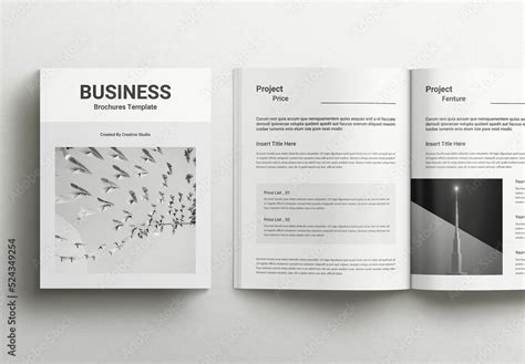 Business Brochure Stock Template | Adobe Stock