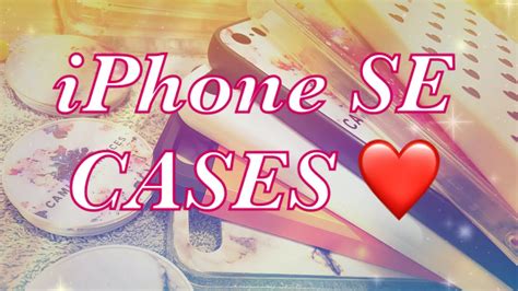 iPhone SE 1st Gen cases ️ - YouTube