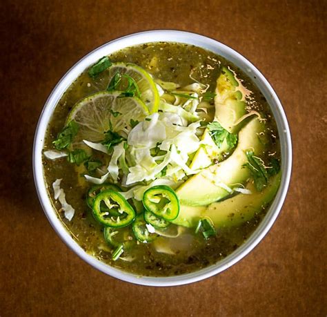 Vegetarian Pozole Verde -- Delicious Green Pozole! | Mexican Please