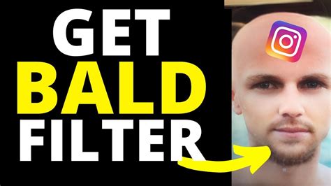 How To Get Bald Head Filter On Instagram (Bald Character Filter) - YouTube