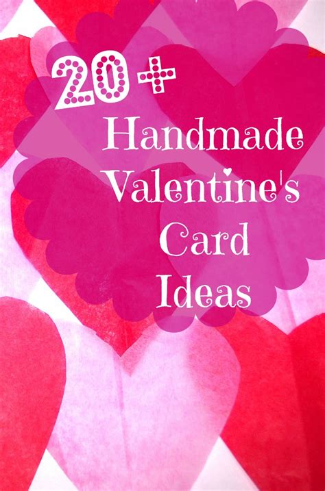 20 Handmade Valentine's Day Card Ideas - BargainBriana