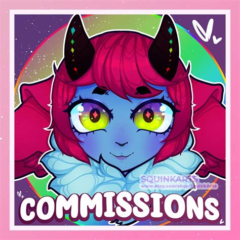 CUSTOM ICON Digital Art Commissions Icons Vrchat Twitch - Etsy