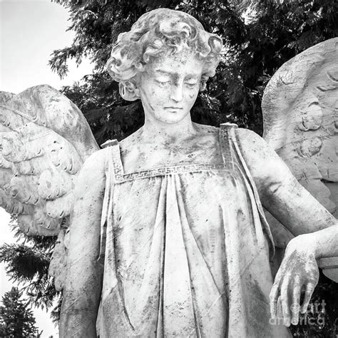 Sad Angel Statue