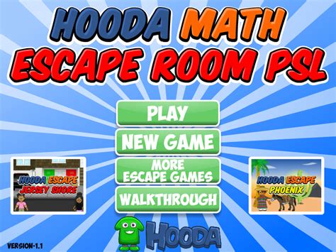 Detonados de Jogos de Escape e Fuga: Detonado Hooda Math Room Escape PSL