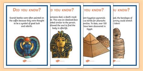 Ancient Egypt Fun Facts Posters - egypt, egypt facts, history | Ancient ...