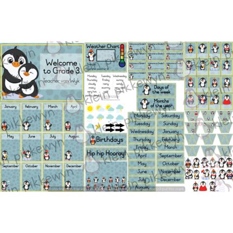 Class Theme – Penguins • Teacha!