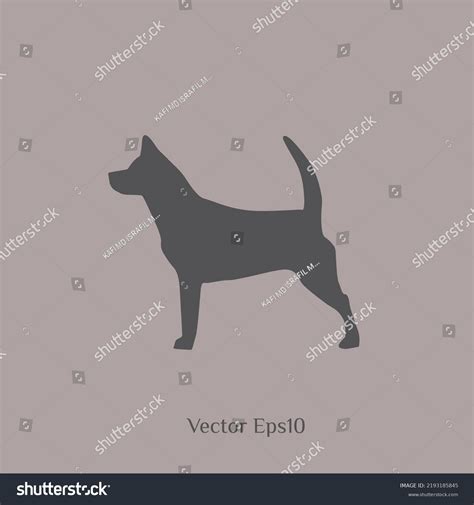 Collection Vector Silhouette Dogs Small Big Stock Vector (Royalty Free ...