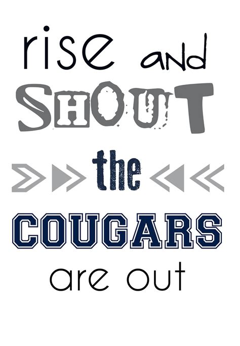 BYU fight song printable