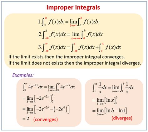 What is an improper integral calculator