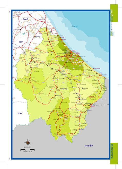 Narathiwat Thailand Map - narathiwat thailand • mappery