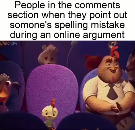 Spelling mistake = argument lost : r/memes