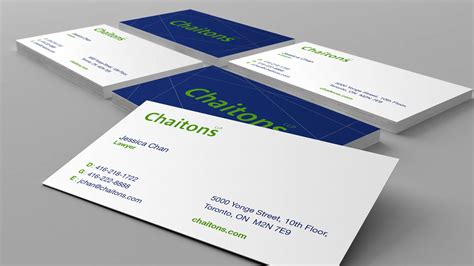 Chaitons LLP: Stationery Design and Business Cards