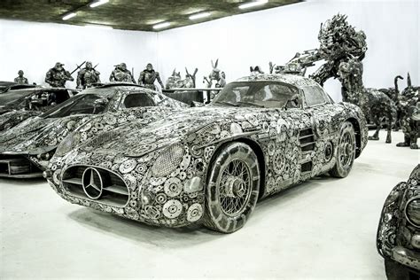 These hauntingly beautiful art pieces bring scrap cars back to life. | Cash For Cars Blog