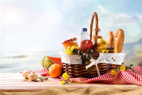 Beach Picnic Basket Stock Photos, Pictures & Royalty-Free Images - iStock