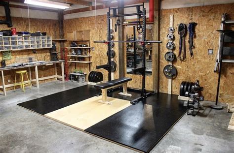 Crossfit Garage Gym, Home Gym Garage, Diy Home Gym, Gym Room At Home, Home Gym Decor, Basement ...