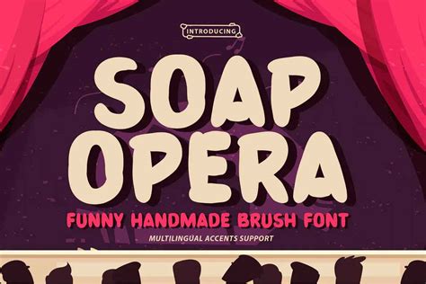 Soap Opera Font - Dfonts