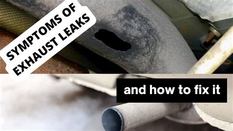 SYMPTOMS OF EXHAUST LEAKS AND HOW TO FIX IT (Exhaust Leak Signs) - YouTube